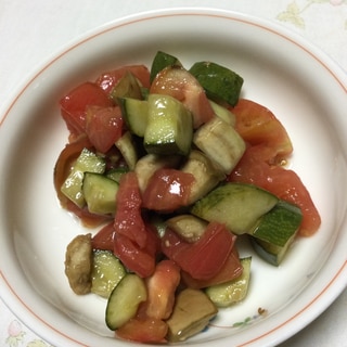 夏野菜の甘酢漬け